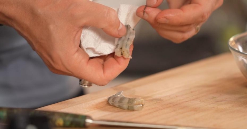 Креветки в соевом соусе