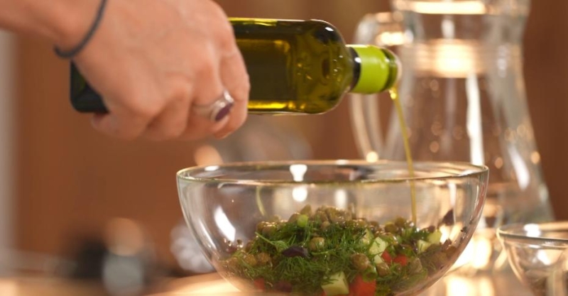 Чечевица с овощами