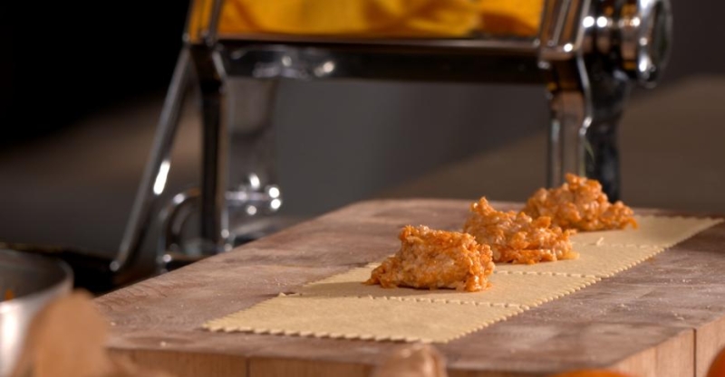 Равиоли с тыквой