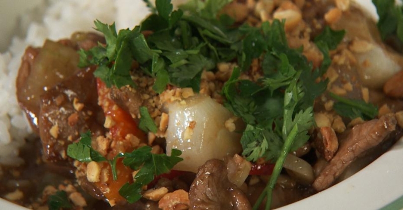 Маафе (мясное рагу с арахисом)