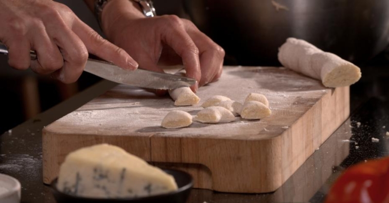 Ньокки с соусом из горгонзолы