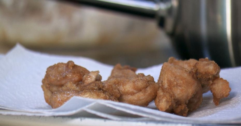 Вок из курицы и ананаса