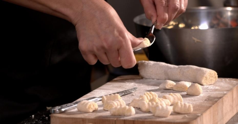 Ньокки с соусом из горгонзолы