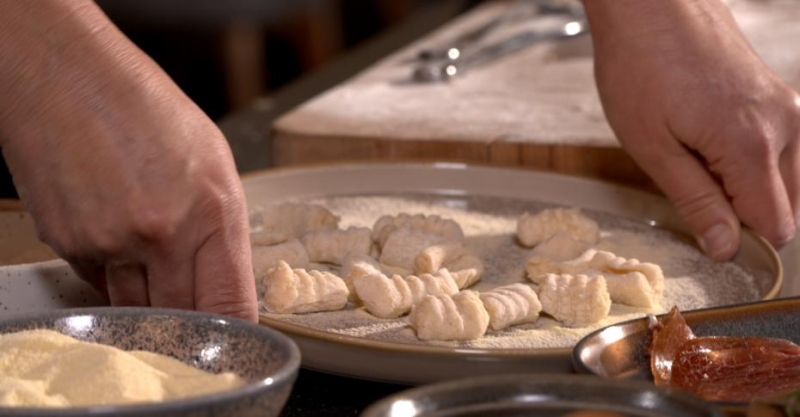 Ньокки с соусом из горгонзолы