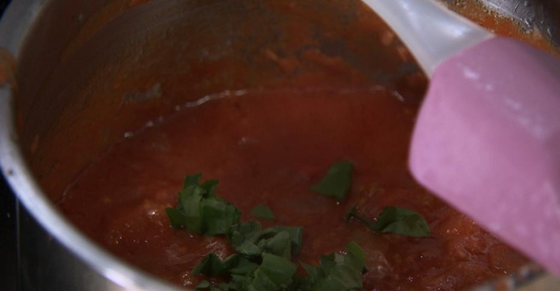 Паста с соусом норма