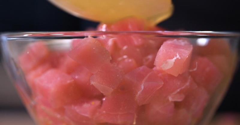 Севиче из тунца и ананаса