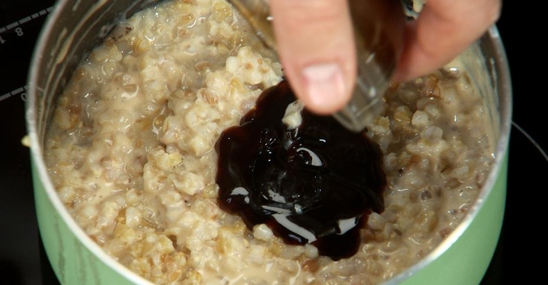 Полба с говяжьей котлетой