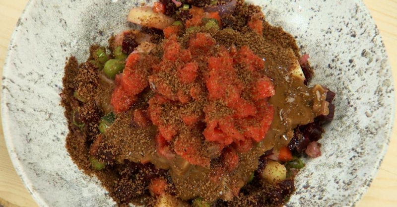 Винегрет с неркой