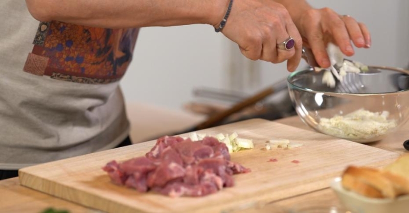 Котлеты из бедра индейки