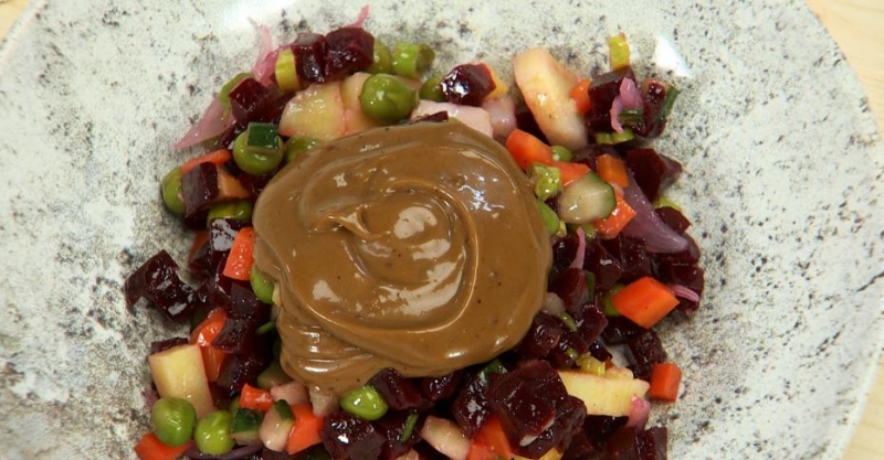 Винегрет с неркой