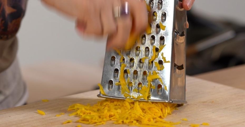 Гарнир из тыквы и шпината