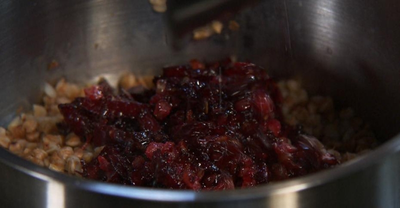 Гречневая каша со свёклой