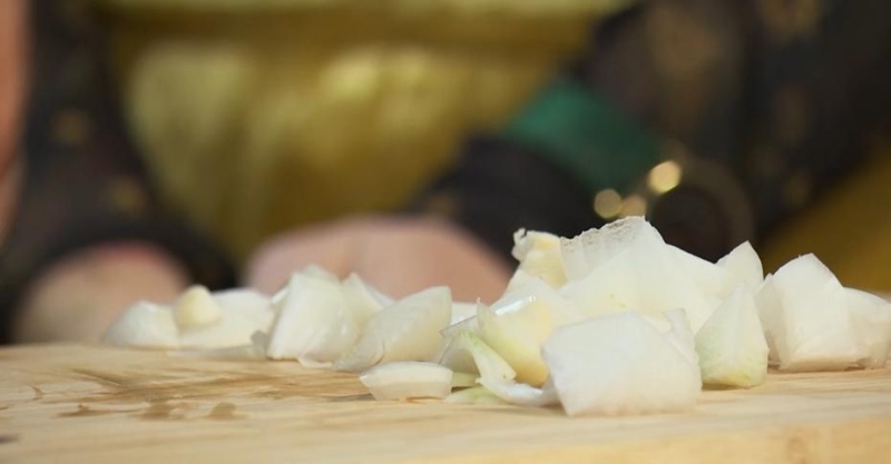 Печёнка по-строгановски