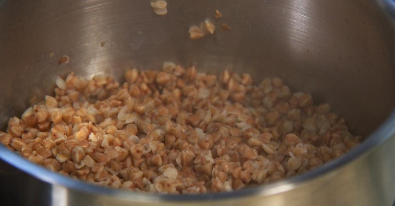 Гречневая каша со свёклой