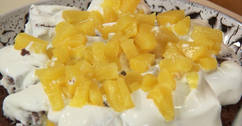 Торт «Панчо» с молочным шоколадом