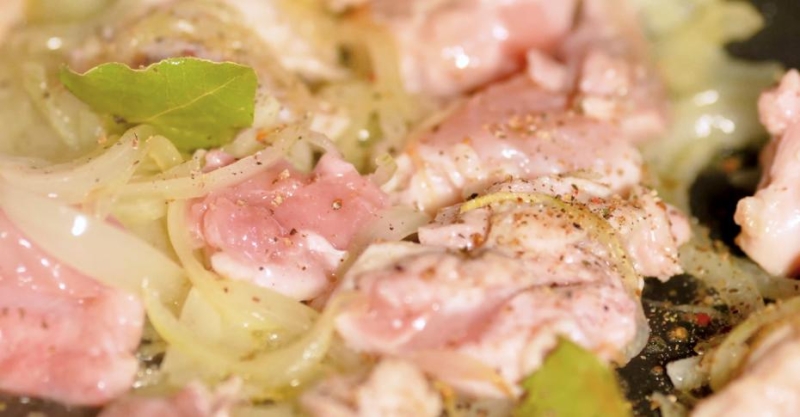 Домашняя лапша с курицей