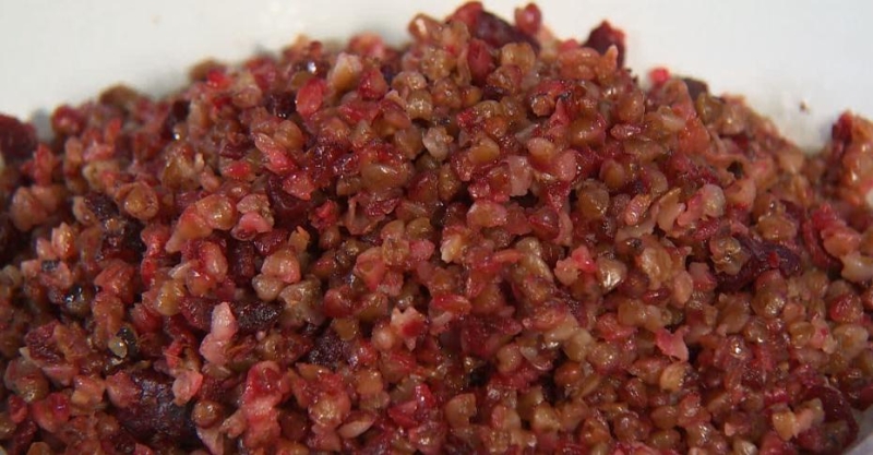 Гречневая каша со свёклой