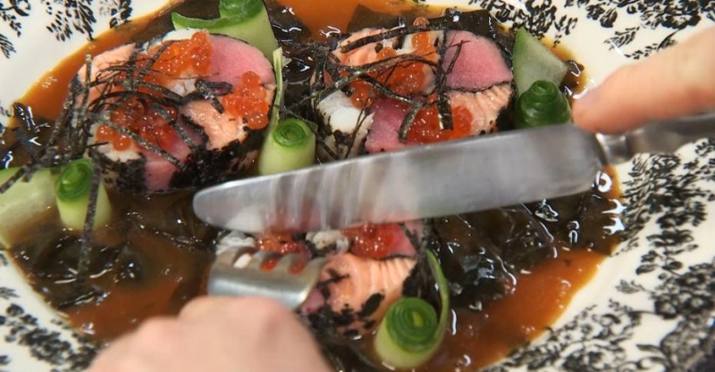 Террин из трёх видов рыб