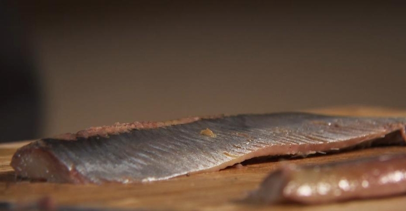 Селёдка с заливкой из хрена