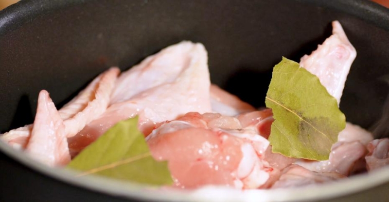 Куриные крылья в чайном маринаде