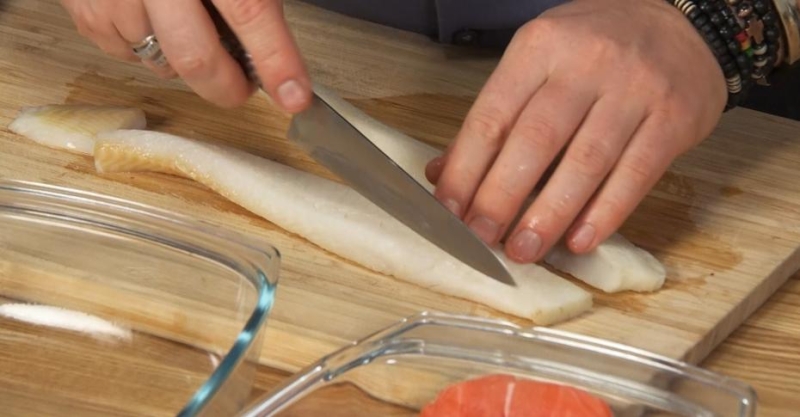 Террин из трёх видов рыб