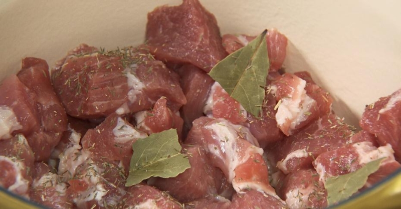 Рагу из свинины с тыквой