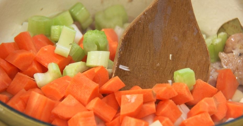 Рагу из свинины с тыквой