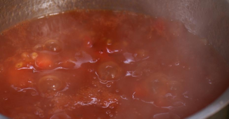 Шакшука с бараниной