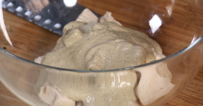 Курица по-черкесски