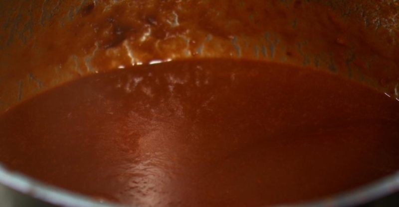 Свиные рёбра с пикантным соусом