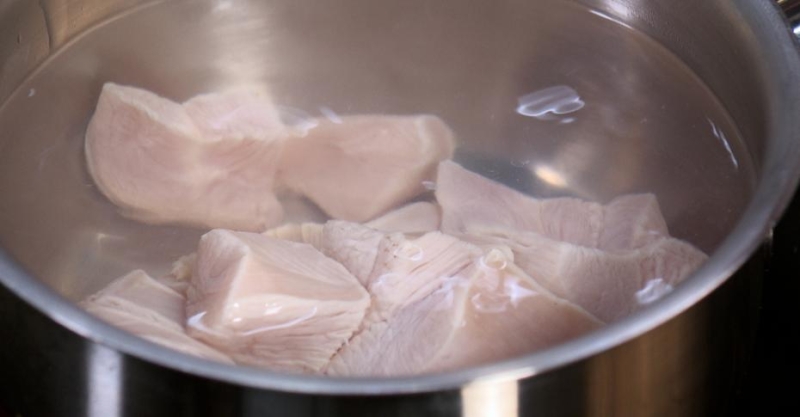 Курица по-черкесски