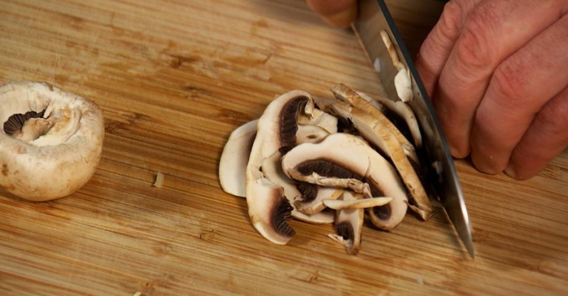 Паста с грибным соусом