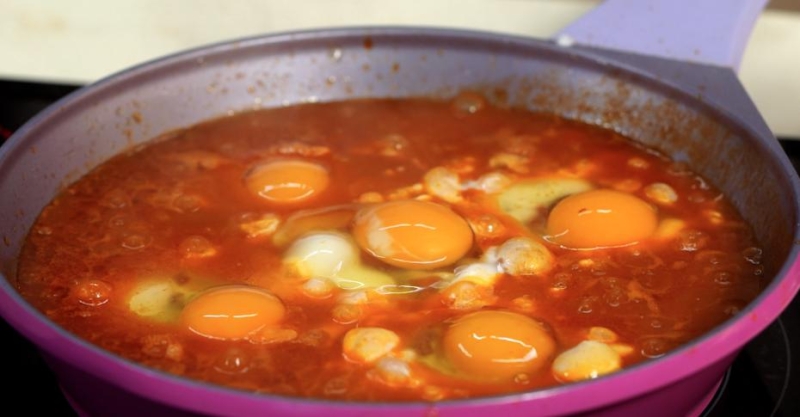 Шакшука с бараниной