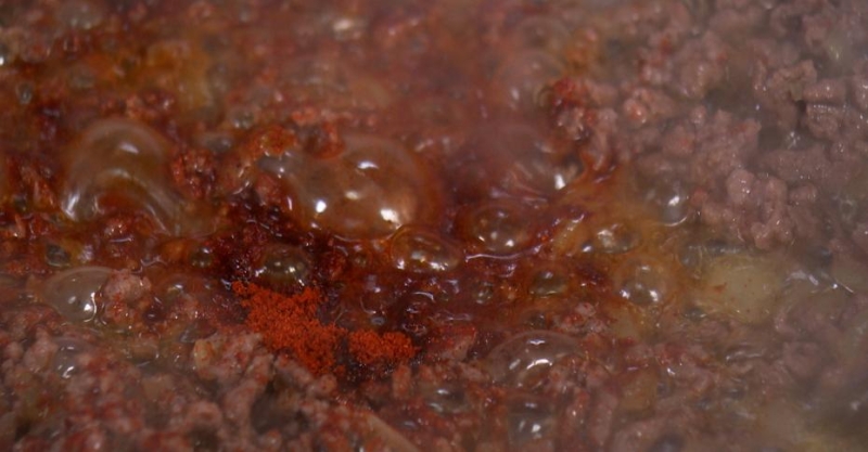 Шакшука с бараниной