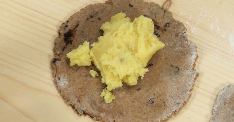 Калитки с картофелем