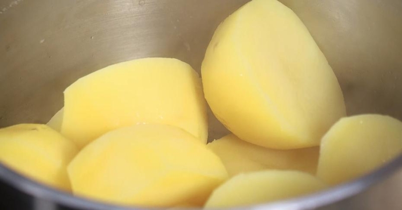 Картофельное пюре с горчицей и чеддером