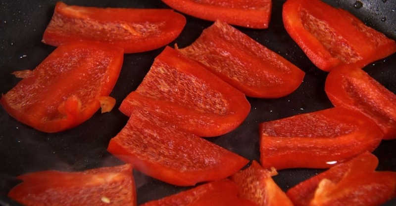 Салат из кабачка и болгарского перца