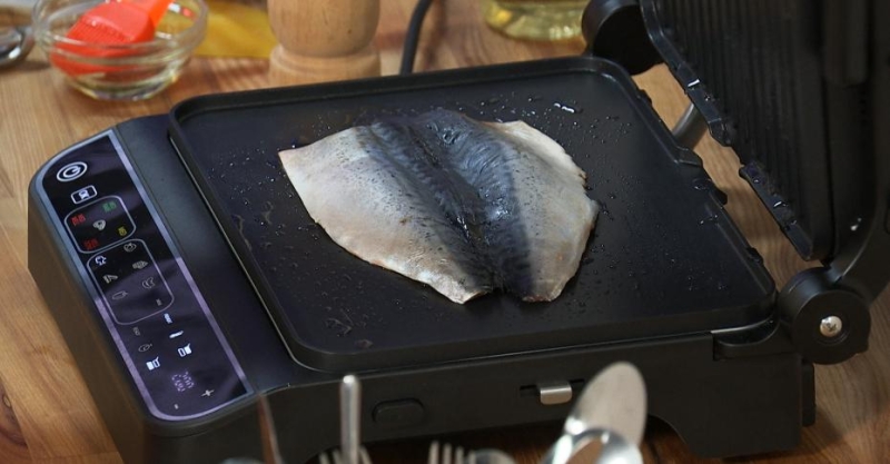 Маринованная скумбрия и блинчики ячхеджон