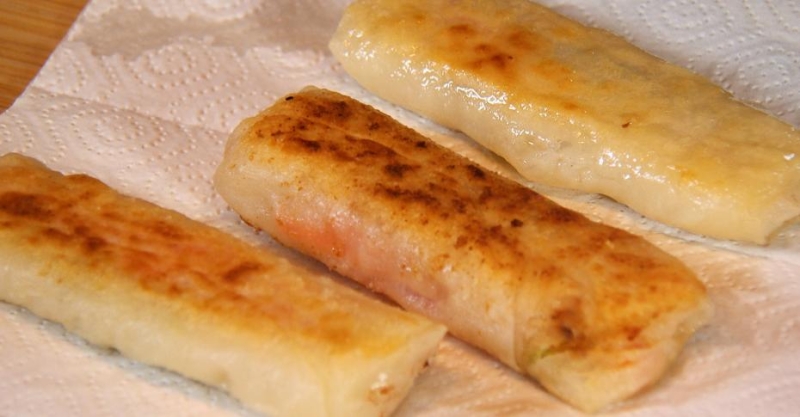 Спринг-роллы с креветками