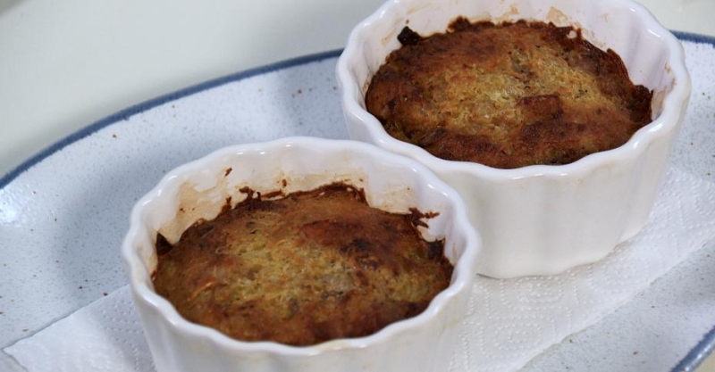 Картофельная бабка со свининой