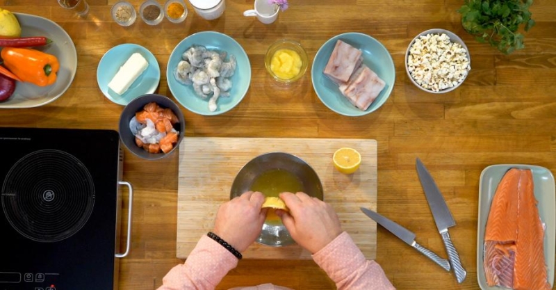 Севиче из морепродуктов