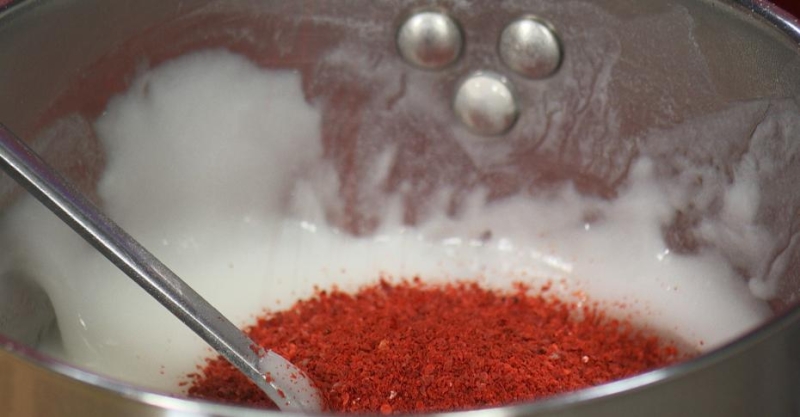 Самгёпсаль с кимчи