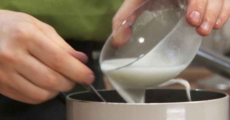 Стейк с маринованным кабачком