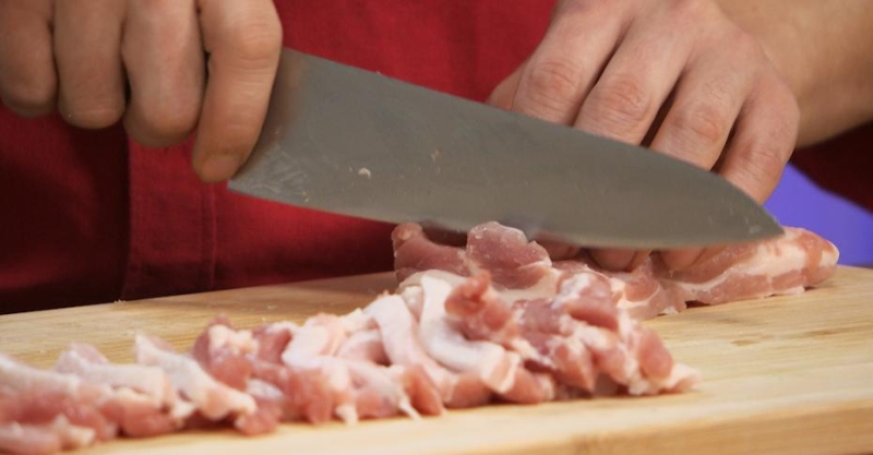 Самгёпсаль с кимчи