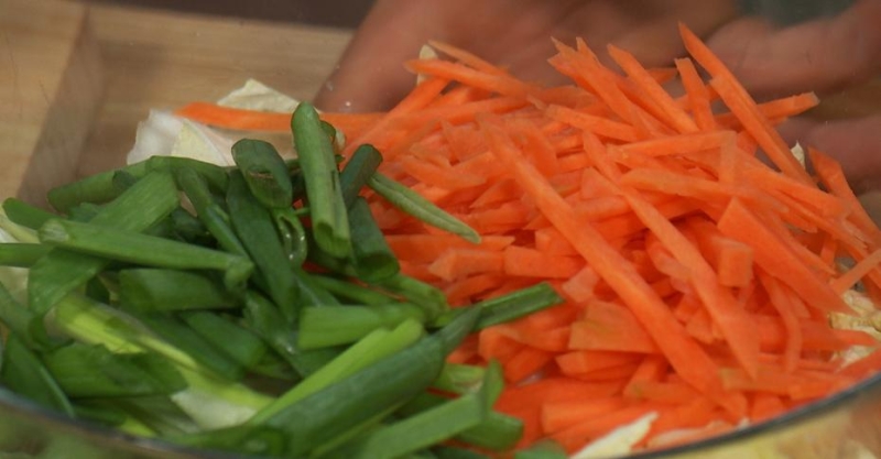 Самгёпсаль с кимчи