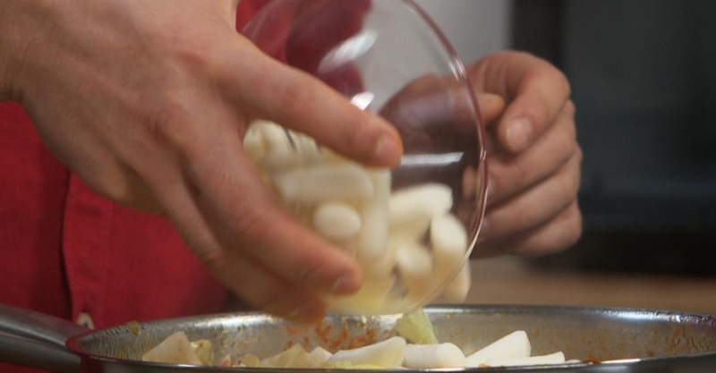 Таккальби с клёцками