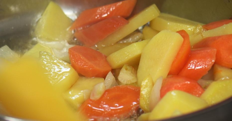 Таккальби с клёцками