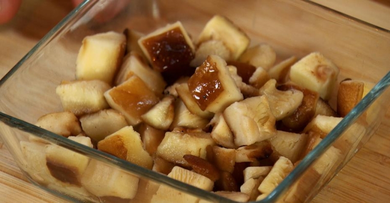 Гречневая лапша с тофу