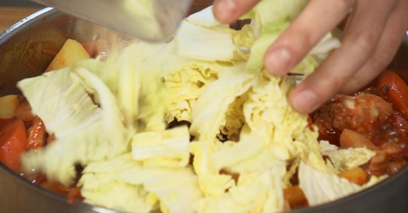 Таккальби с клёцками