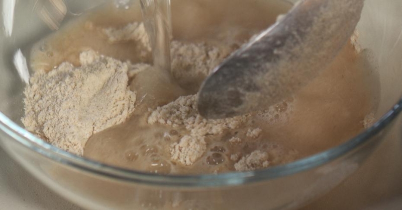 Гороховая каша с толокном, картошкой и репой